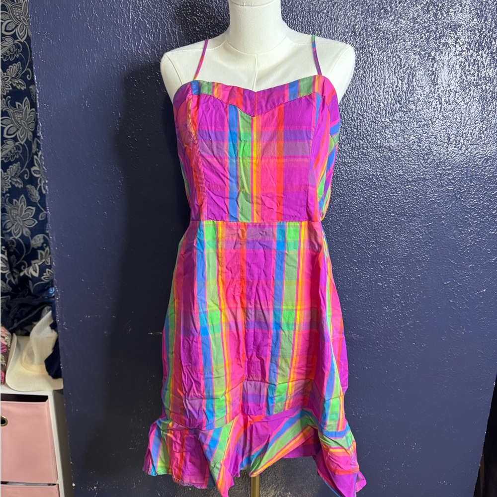 Colorful Striped Summer Dress